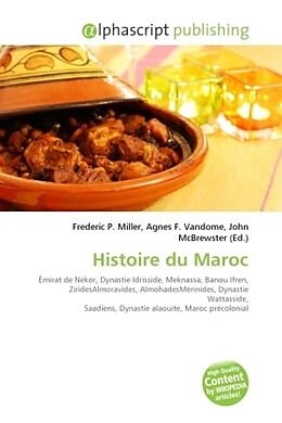 Couverture cartonnée Histoire du Maroc de 