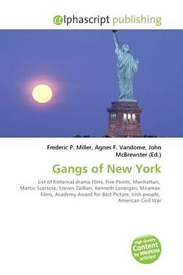 Couverture cartonnée Gangs of New York de 