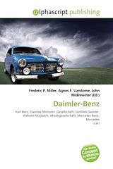 Couverture cartonnée Daimler-Benz de 