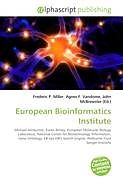 Couverture cartonnée European Bioinformatics Institute de 