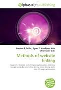 Couverture cartonnée Methods of website linking de 