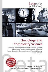 Couverture cartonnée Sociology and Complexity Science de 