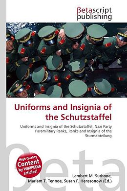Kartonierter Einband Uniforms and Insignia of the Schutzstaffel von 