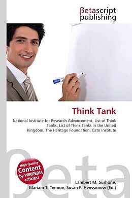 Couverture cartonnée Think Tank de 