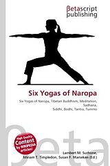 Couverture cartonnée Six Yogas of Naropa de 