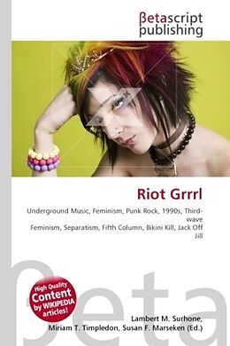 Couverture cartonnée Riot Grrrl de 