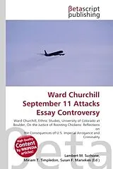 Fachbuch Ward Churchill September 11 Attacks Essay Controversy von