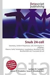 Fachbuch Snub 24-cell von