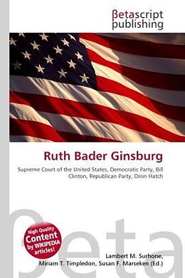 Couverture cartonnée Ruth Bader Ginsburg de 