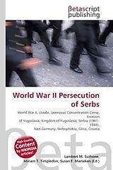 Couverture cartonnée World War II Persecution of Serbs de 