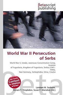 Couverture cartonnée World War II Persecution of Serbs de 