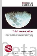 Couverture cartonnée Tidal acceleration de 