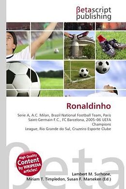 Couverture cartonnée Ronaldinho de 