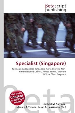 Couverture cartonnée Specialist (Singapore) de 