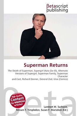 Couverture cartonnée Superman Returns de 