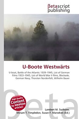 Couverture cartonnée U-Boote Westwärts de 