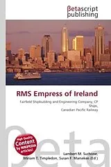 Fachbuch RMS Empress of Ireland von 