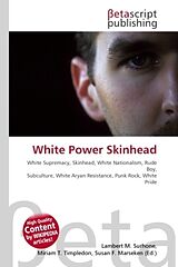 Couverture cartonnée White Power Skinhead de 