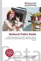 Couverture cartonnée National Public Radio de 