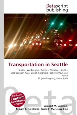 Couverture cartonnée Transportation in Seattle de 