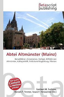 Kartonierter Einband Abtei Altmünster (Mainz) von 