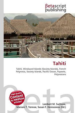 Couverture cartonnée Tahiti de 