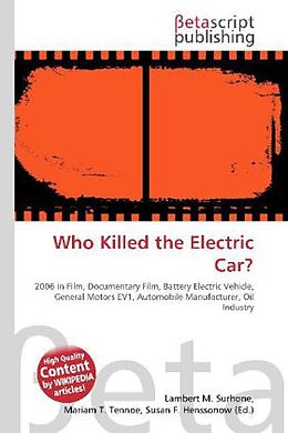 Couverture cartonnée Who Killed the Electric Car? de 