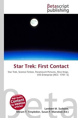 Couverture cartonnée Star Trek: First Contact de 