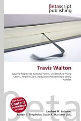 Couverture cartonnée Travis Walton de 