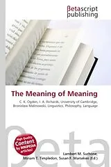  The Meaning of Meaning von 