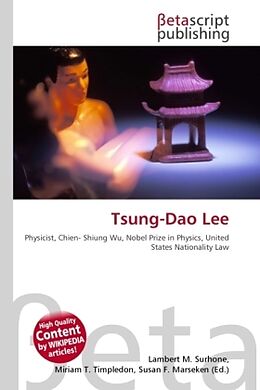 Couverture cartonnée Tsung-Dao Lee de 