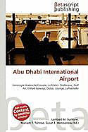 Kartonierter Einband Abu Dhabi International Airport von 