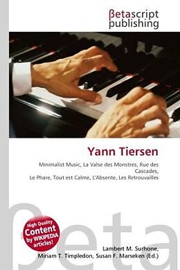 Couverture cartonnée Yann Tiersen de 