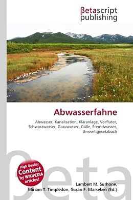 Kartonierter Einband Abwasserfahne von 