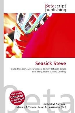 Couverture cartonnée Seasick Steve de 