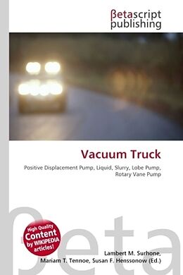 Couverture cartonnée Vacuum Truck de 