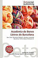 Kartonierter Einband Acadèmia de Bones Lletres de Barcelona von 