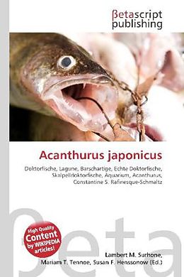 Kartonierter Einband Acanthurus japonicus von 