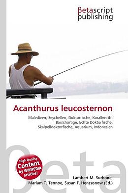 Kartonierter Einband Acanthurus leucosternon von 