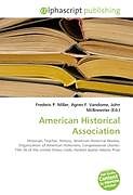 Couverture cartonnée American Historical Association de 