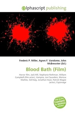 Couverture cartonnée Blood Bath (Film) de 