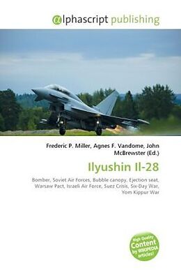 Couverture cartonnée Ilyushin Il-28 de 