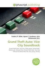 Kartonierter Einband (Kt) Grand Theft Auto: Vice City Soundtrack von 