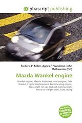 Couverture cartonnée Mazda Wankel engine de 