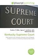 Kartonierter Einband Kentucky Supreme Court von 