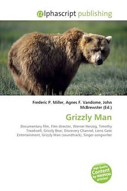 Couverture cartonnée Grizzly Man de 