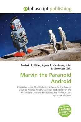 Couverture cartonnée Marvin the Paranoid Android de 