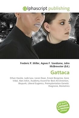 Couverture cartonnée Gattaca de 