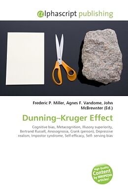 Couverture cartonnée Dunning Kruger Effect de 