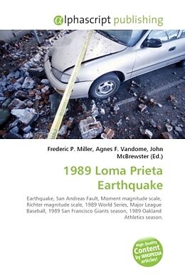 Couverture cartonnée 1989 Loma Prieta Earthquake de 